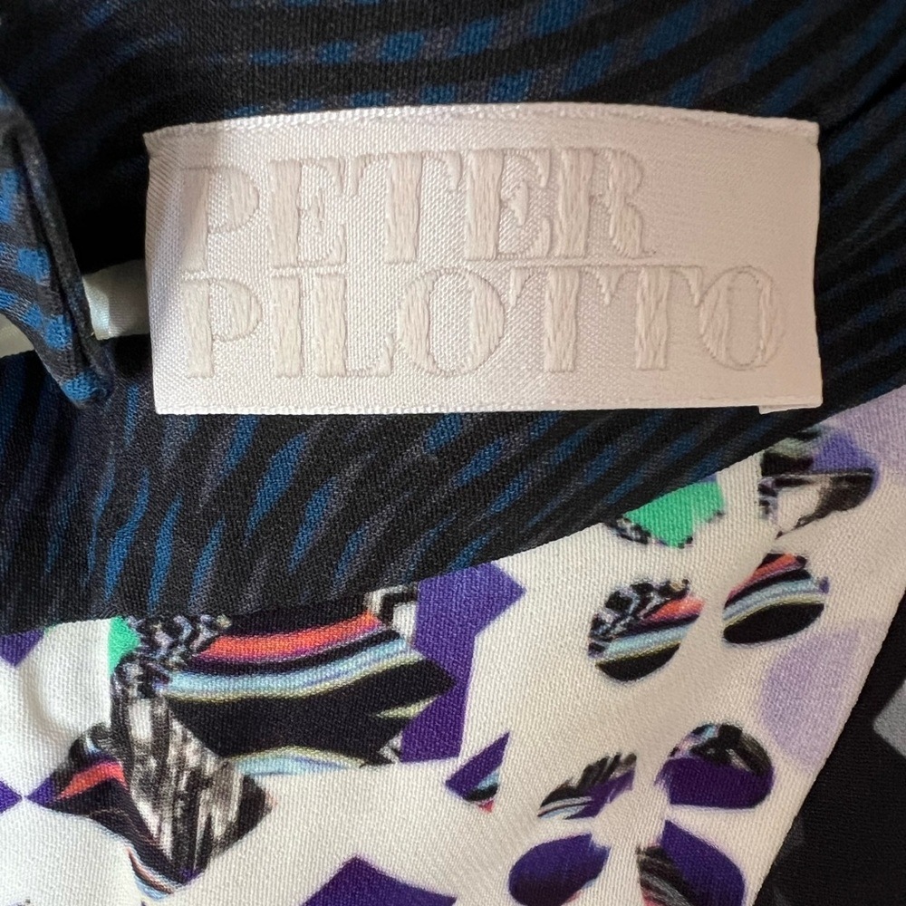 PETER PILOTTO Silk Skirt
